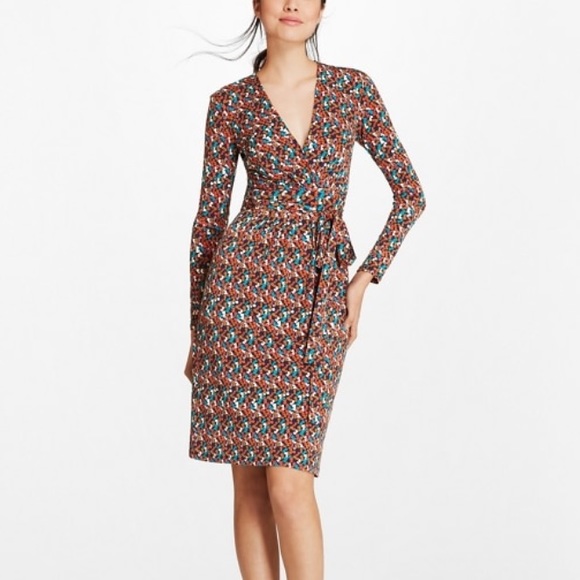 brooks brothers wrap dress